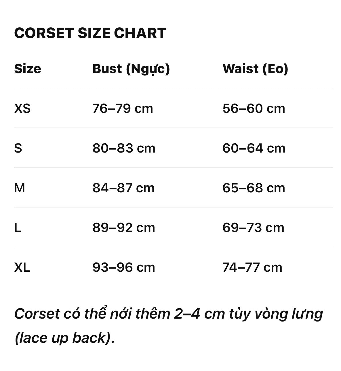 MUSEY CORSET