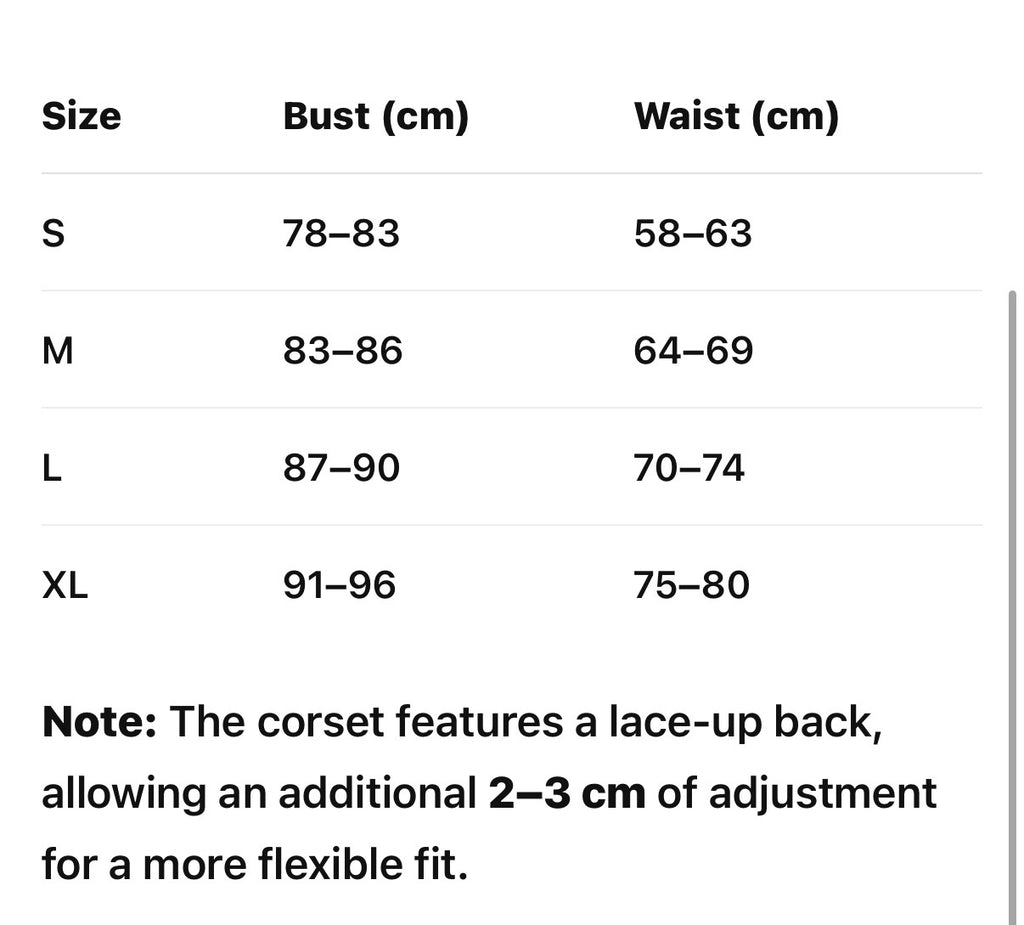 GAM CORSET